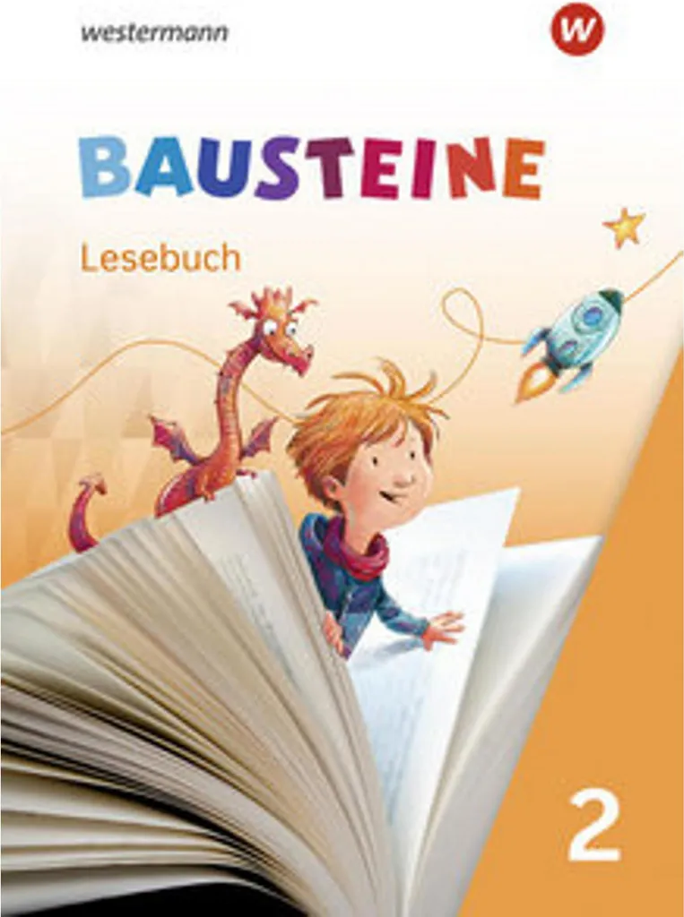 Manuel BAUSTEINE Lesebuch 2 avec textes illustrés et récits variés