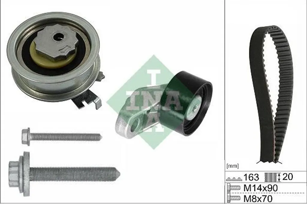 Kit Distribution Renforcé VW 1.0 TSi eTSi Golf VIII T-Roc et Taigo