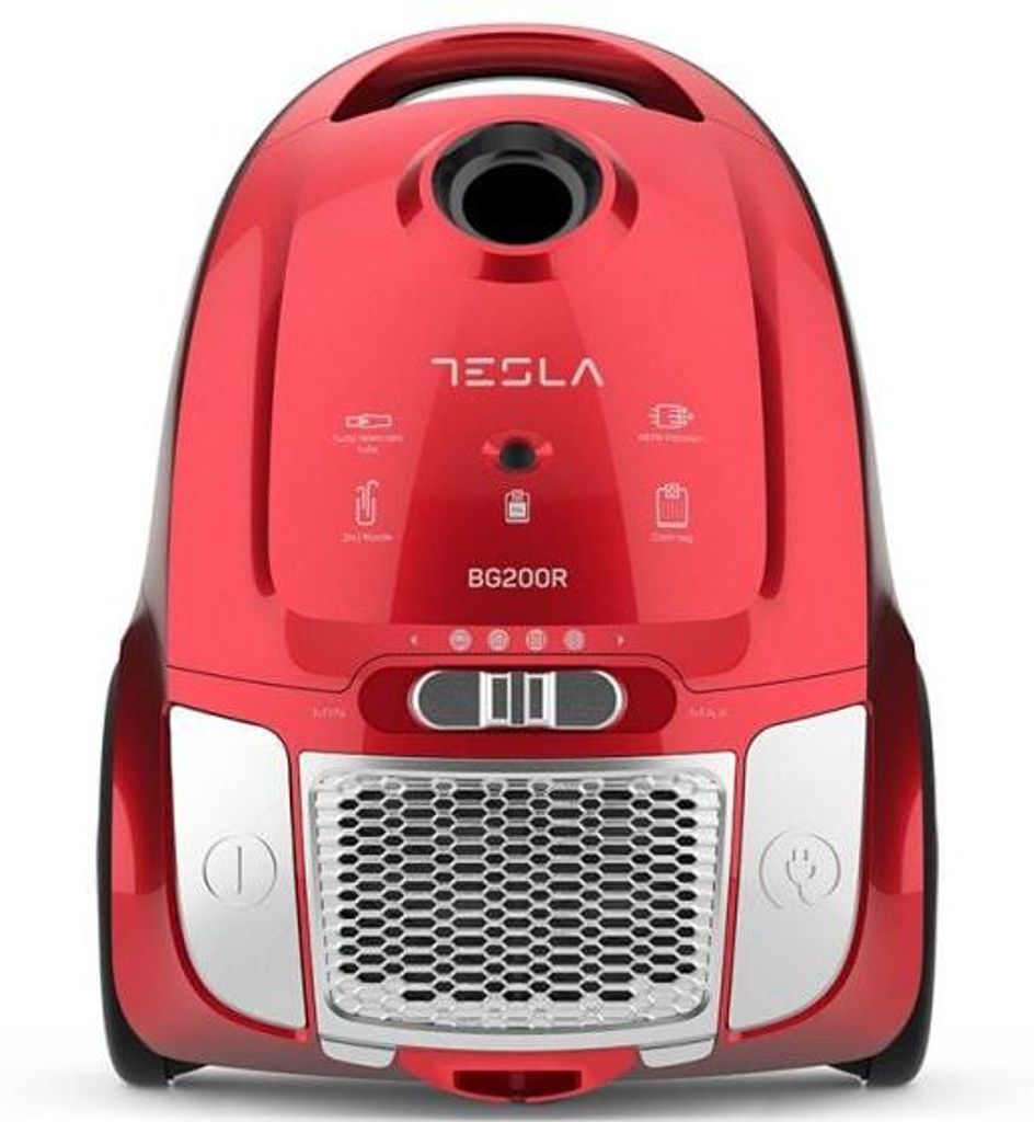 Tesla BG200R, 800 W, Suchý, Vrecko na prach, 2 L, HEPA, 76 Obrázok produktu 
