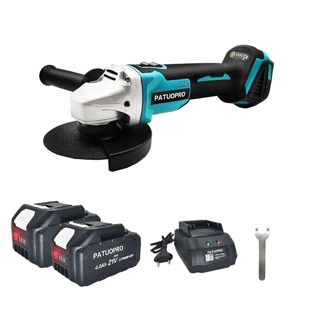 Flessibile a Batteria 125mm 20V Brushless | 2 Batterie 4.0Ah Incluse