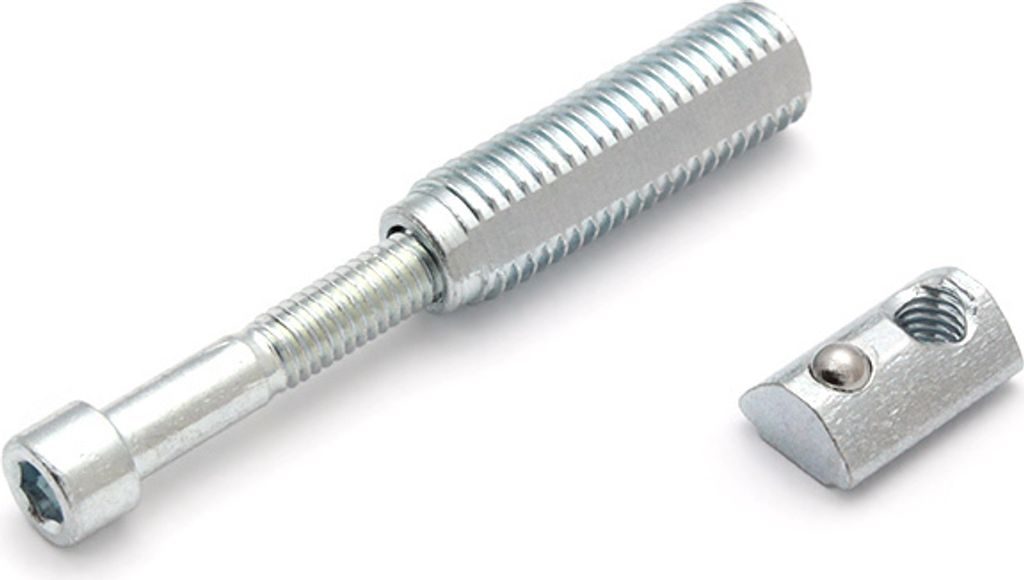 T-Matik Verbinder 20 I-Typ Nut 5 inkl. Befestigungssatz