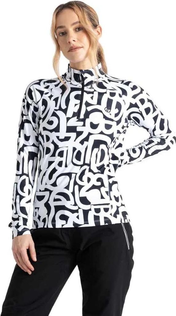 Dare2b Glades Fleece Mit Durchgehendem Reißverschluss Weiß 44 Damen Weiß 44