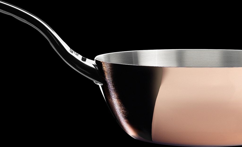De Buyer Prima Matera Sauteuse Kupfer/Edels. 24cm konisch Produktbild 8