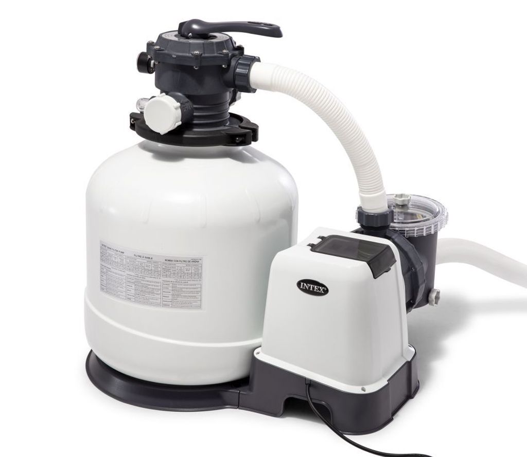 Intex 26652, Čerpadlo pískového filtru, Černá, Bílá, Plast, Obrázek produktu 