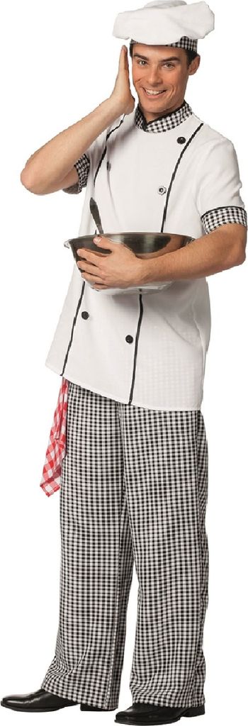 L3301350-60 Herrenkostüm Koch Gr. 60 Produktbild 