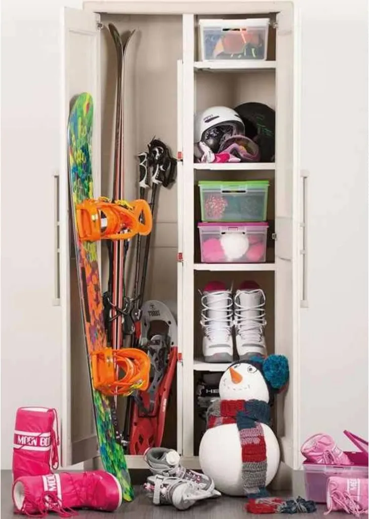 Armoire de stockage Keter Gulliver 182 cm multifonctionnelle et robuste
