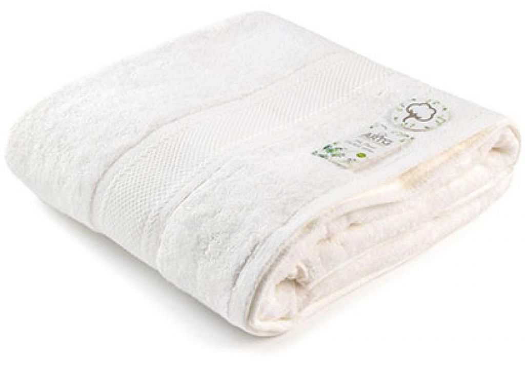 A&R 406.50 | Natural Bamboo Beach Towel - Strandtuch - 100 x 180 cm - Farbe: White - Größe: 100 x 180 cm
