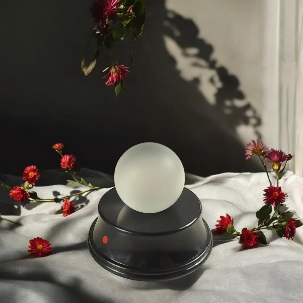 Mini boule de cristal d'aide à la décision 3cm - Objet de bureau ludique