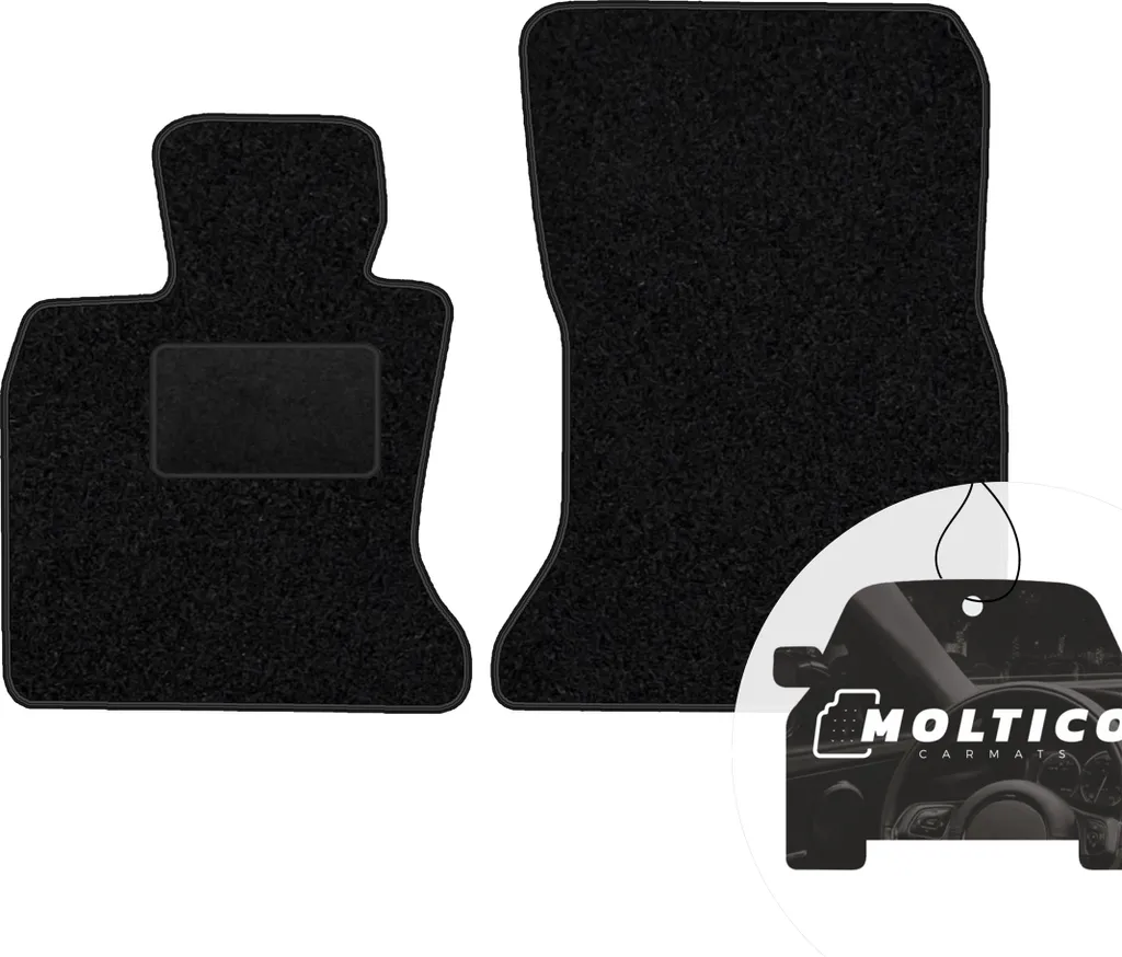Tappetini Auto BMW Serie 5 GT F07 2009-2017 Velour Nero moto-MOLTICO