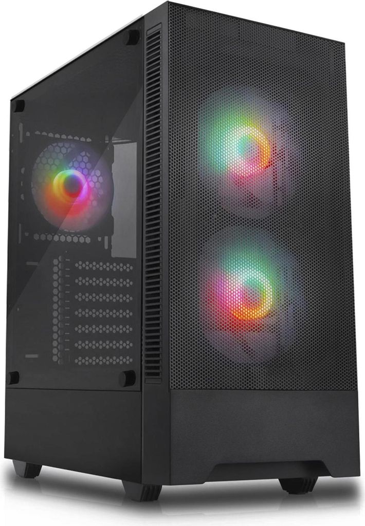 Silentware Flow 100, Tower-Gehäuse, (Tempered Glass) Produktbild 