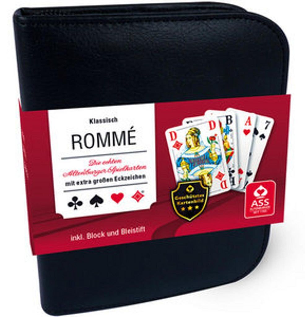 Senioren Rommé im Lederetui Produktbild 
