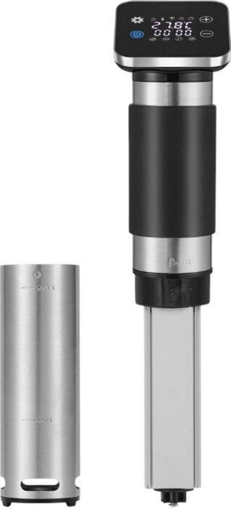 Sous Vide Stick – Wi-Fi Steuerung und App – Schwarz/Edelstahl – Für perfektes Slow Cooking