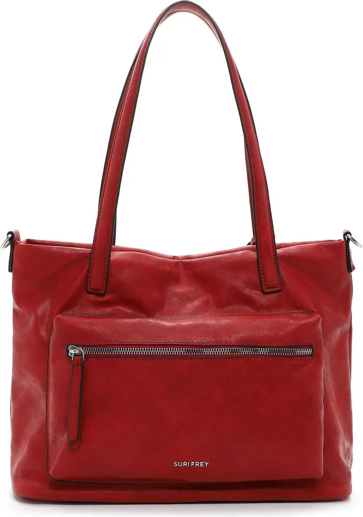 Borsa Shopper SURI FREY Carly Red - Shopper Rossa Grande Donna