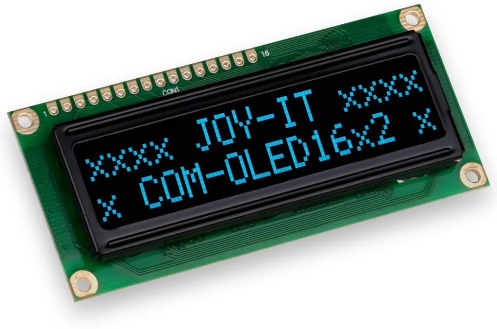 Afficheur OLED 16x2 Joy-it COM-OLED16X2 Module d'affichage contrasté