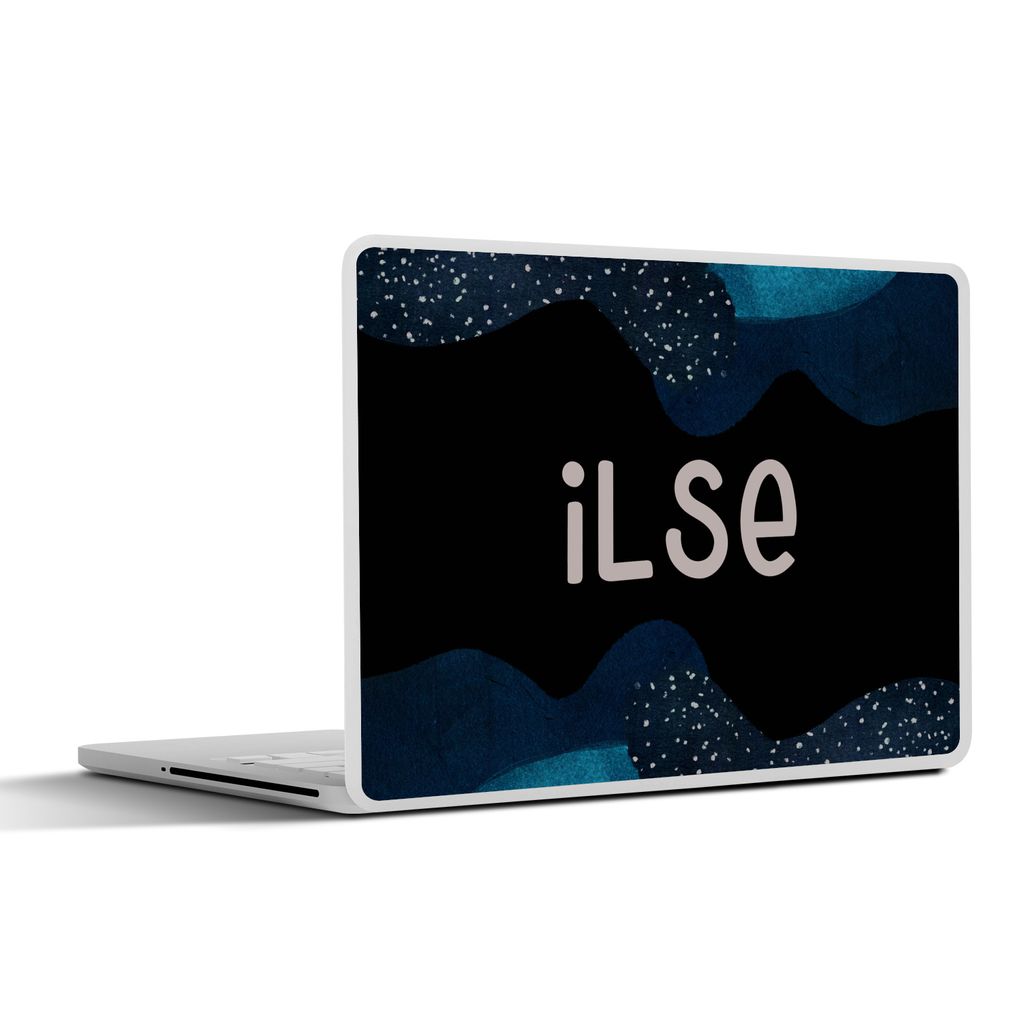 MuchoWow Laptop Aufkleber Sticker Cover Ilse - Pastell - Mädchen 32.5x23.5 cm - Sticker für Laptop - Selbstklebend