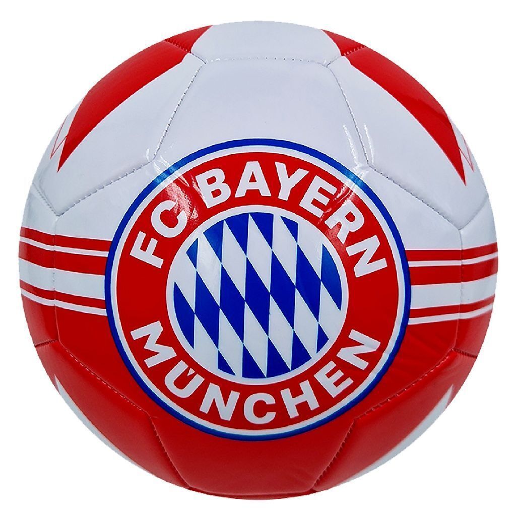 Football rouge / blanc Ø 22cm ballon classique taille Image du produit 