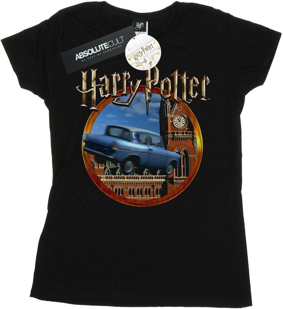 Harry Potter - T-Shirt für Damen BI23752 (M) (Schwarz) Produktbild 