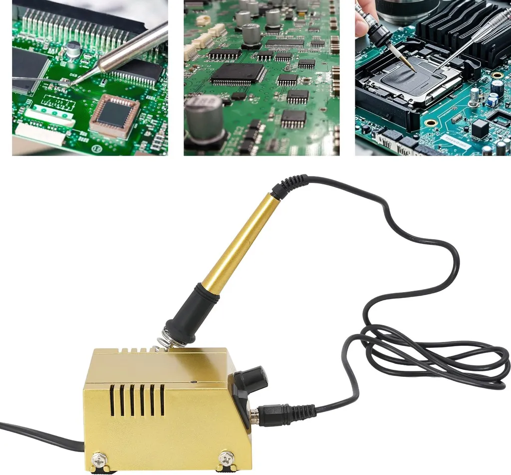Poste à souder compact réglable 60W pour électronique et modélisme RC - 3