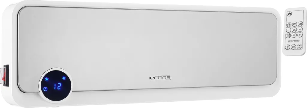 Radiateur soufflant céramique Echos mural avec télécommande 2000W - 11