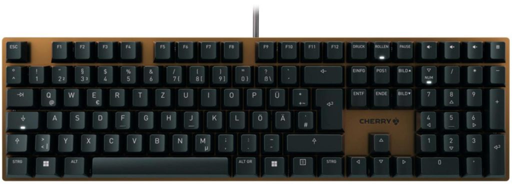 CHERRY KC 200 MX Clavier filaire noir-bronze Image du produit 