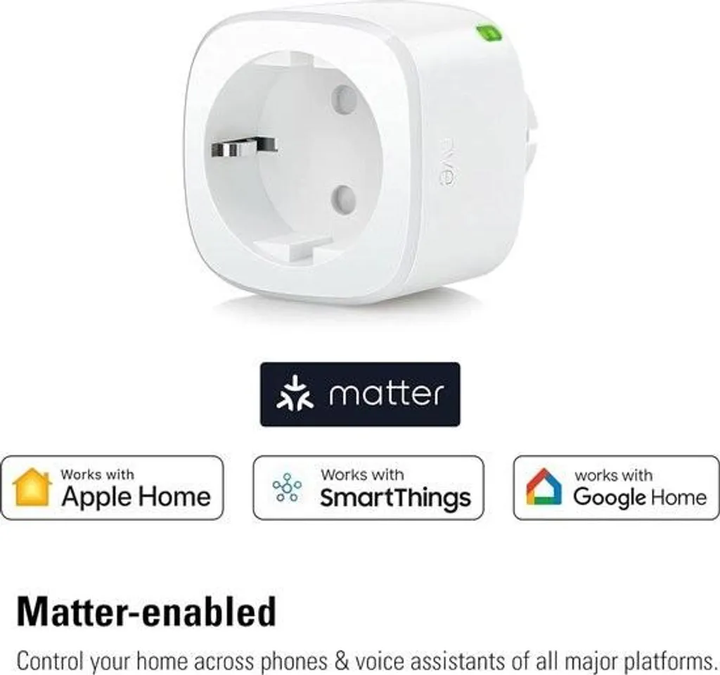 Smart Plug Matter et Thread pour Apple Home Alexa et Google Home - 3