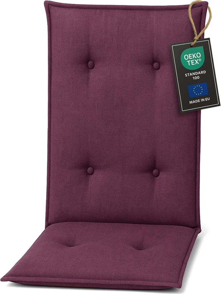Pillows24 Polštář pro venkovní židle -120x50x8 cm / Obrázek produktu 