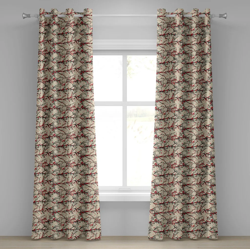 Tenda Lavabile ABAKUHAUS 280x245cm | Fiori di Ciliegio Giapponesi