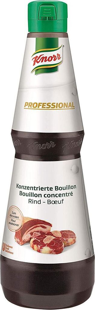 Knorr konzentrierte Bouillon Rind für ausgewogenen Geschmack 1000ml