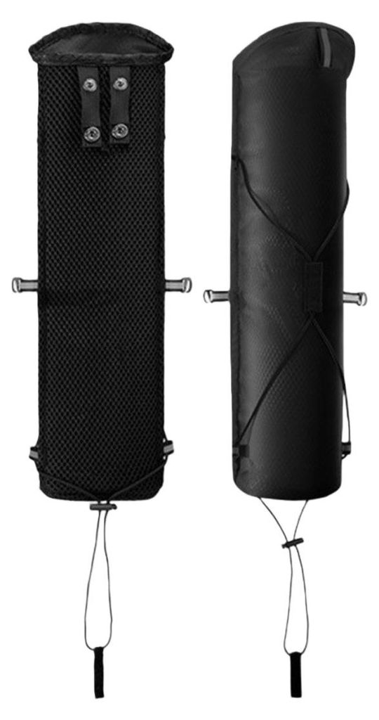 INF Outdoor Trekkingstock Tasche - Tragbares Pfeildesign Wanderstock Hülle Schwarz