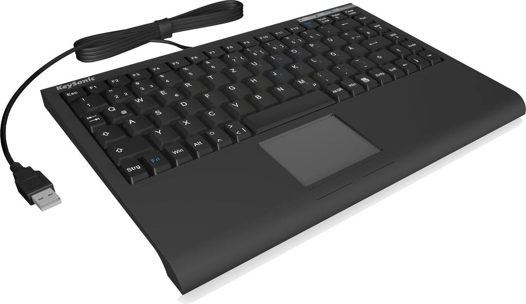 Klávesnica KeySonic ACK-540U+ Office USB QWERTY US English Obrázok produktu 
