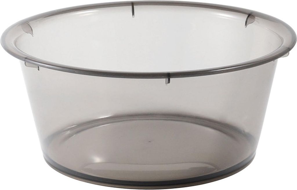 Großes, transparentes Waschbecken aus Kunststoff für den Haushalt, einfaches, verdicktes Waschbecken aus Kunststoff für Studentenwohnheime