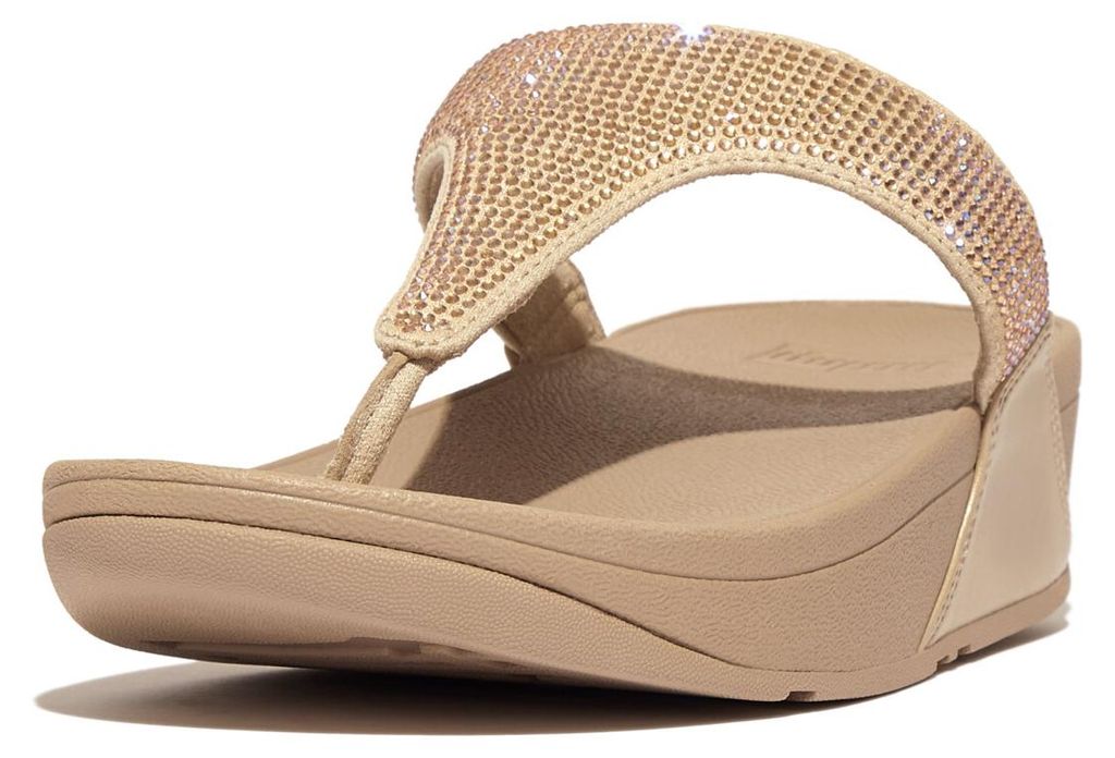 FITFLOP FitFlop Lulu Toepost – Hotfix BEIGE 36