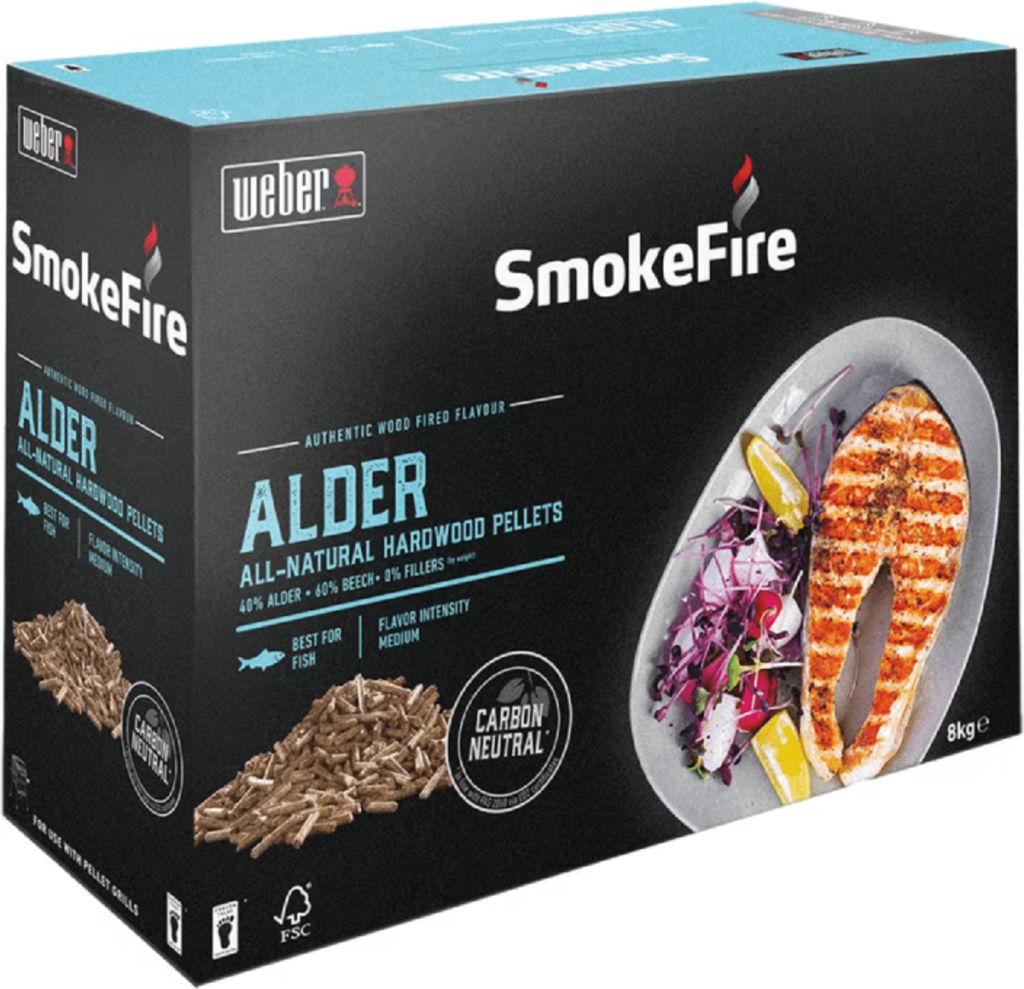 Weber SmokeFire Pellets Erle 8 kg Produktbild 