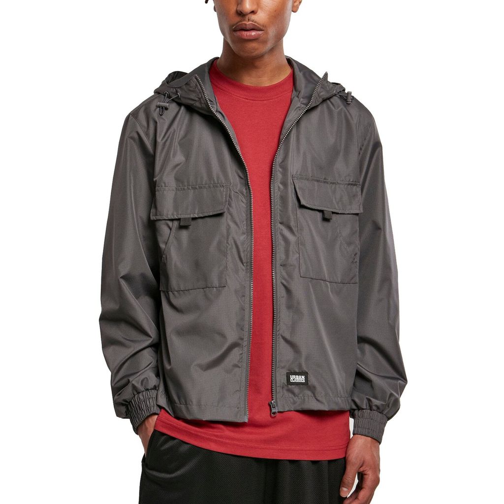 Urban Classics - BASIC Short Summer Jacke charcoal - XL