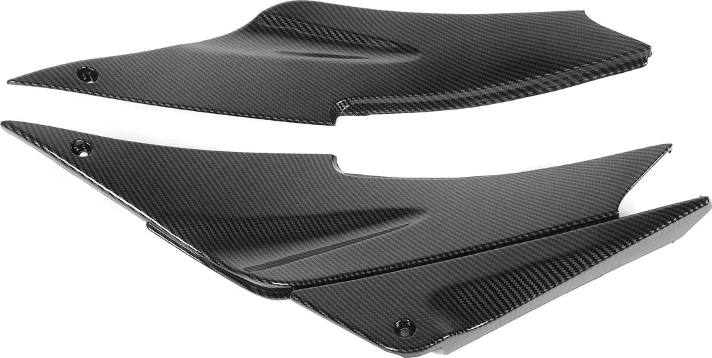 Réparez votre carénage ZX6R 2005-2006 avec ces caches latéraux Carbone