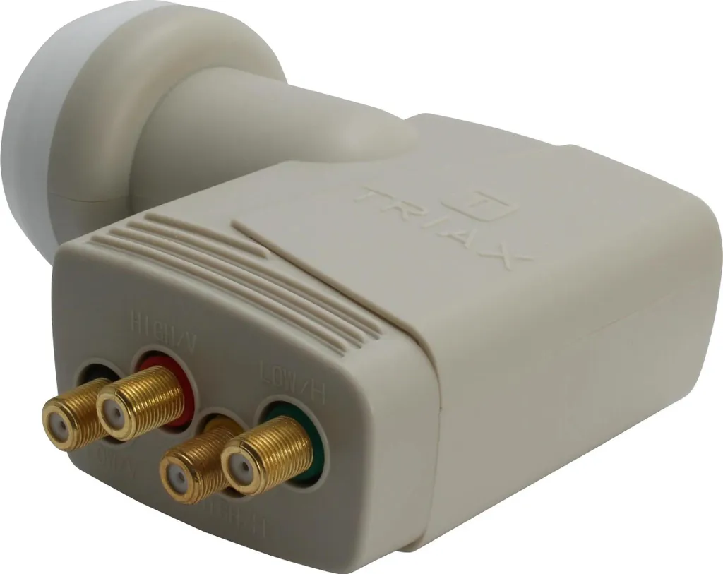 LNB Quattro 4 sorties TRIAX pour installation satellite avec multiswitch - 4
