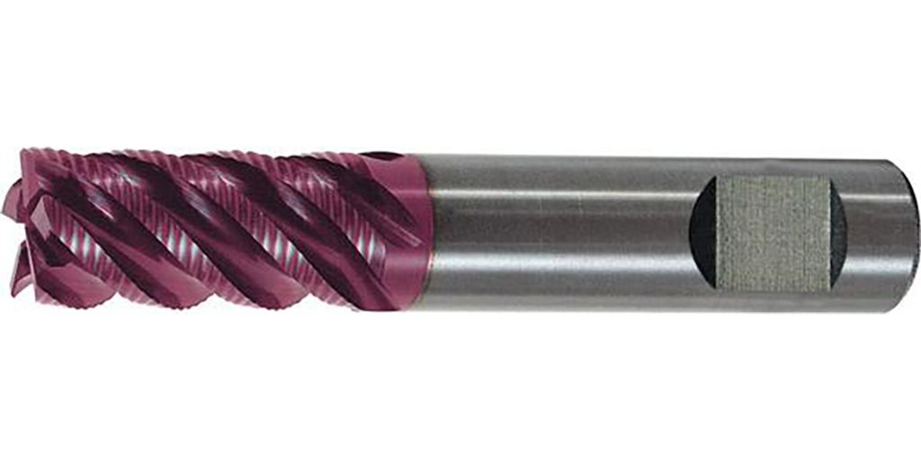 FORMAT Schruppfräser DIN6527L VHM TiALN 25,0mm HB Z 6 HR, Durchmesser:10,00 mm, Typ:Typ HR, Schneidstoff:VHM, Schneidenlänge l2:19 mm, Lieferumfa...