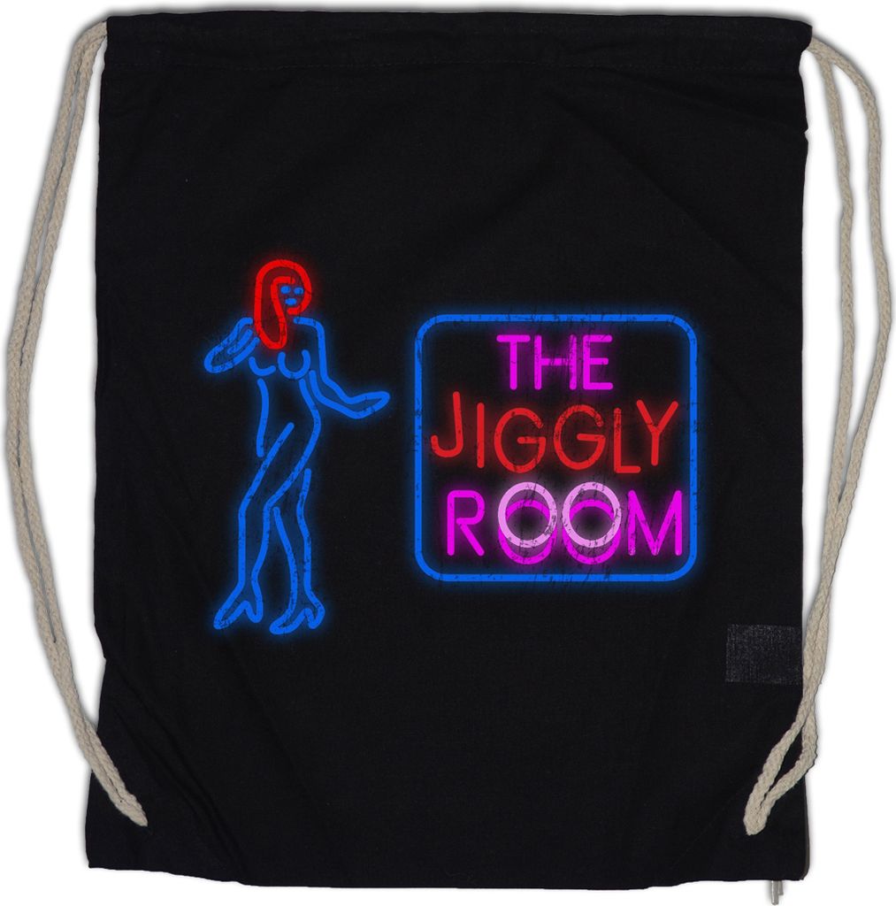 Urban Backwoods The Jiggly Room, Turnbeutel, Farbe: Schwarz