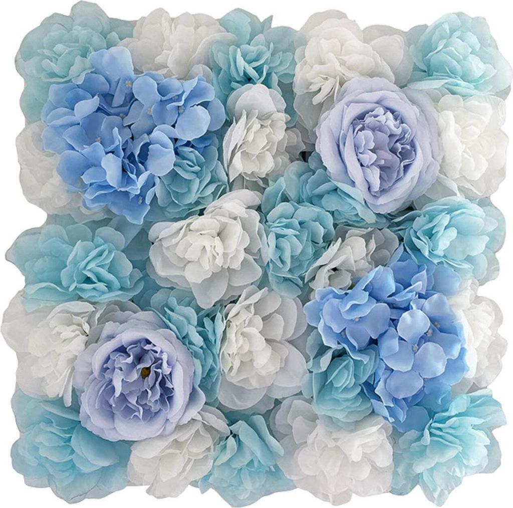 Künstliche Rose Blume Wand Panel Hochzeit Braut Baby Shower Party DIY Platz 3D Floral Wand Hintergrund Dekoration Fotografie Prop