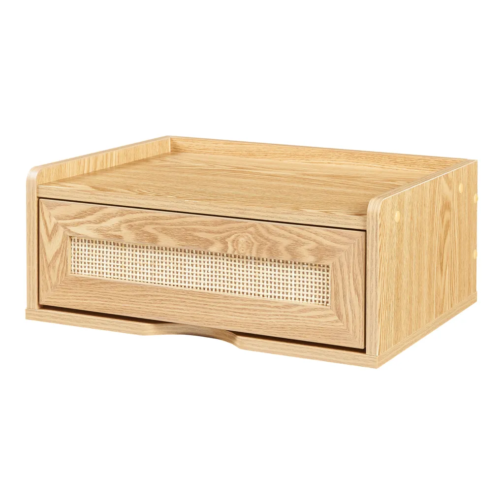 Petit meuble d'entrée suspendu Ljuredsø chêne pour gagner de la place au sol