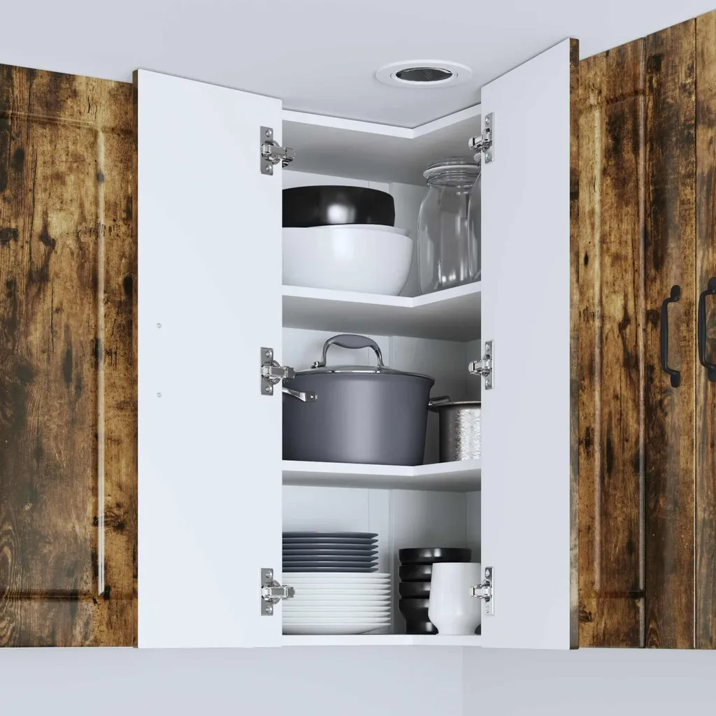 Mobile Cucina Rovere Fumé 57x57x80 cm | Il Cuore del Tuo Ordine - 4