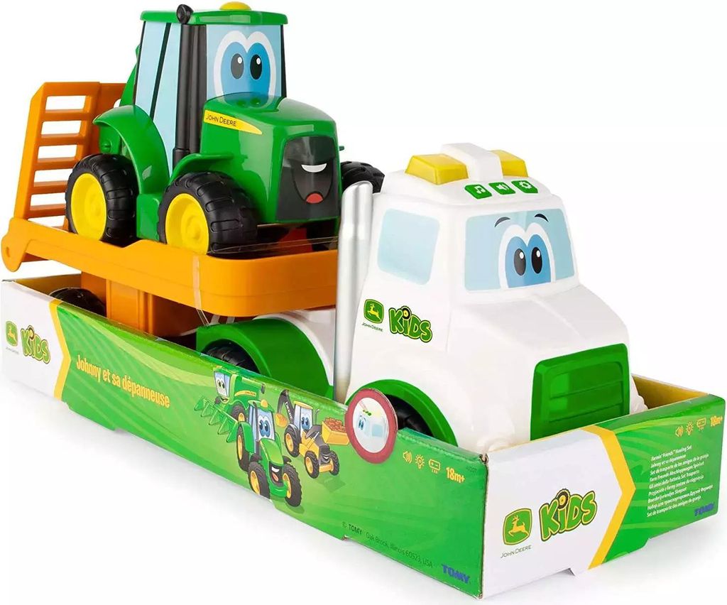 TOMY John Deere Laweta z Johnym śpiewa 47207 Zdjęcie produktu 