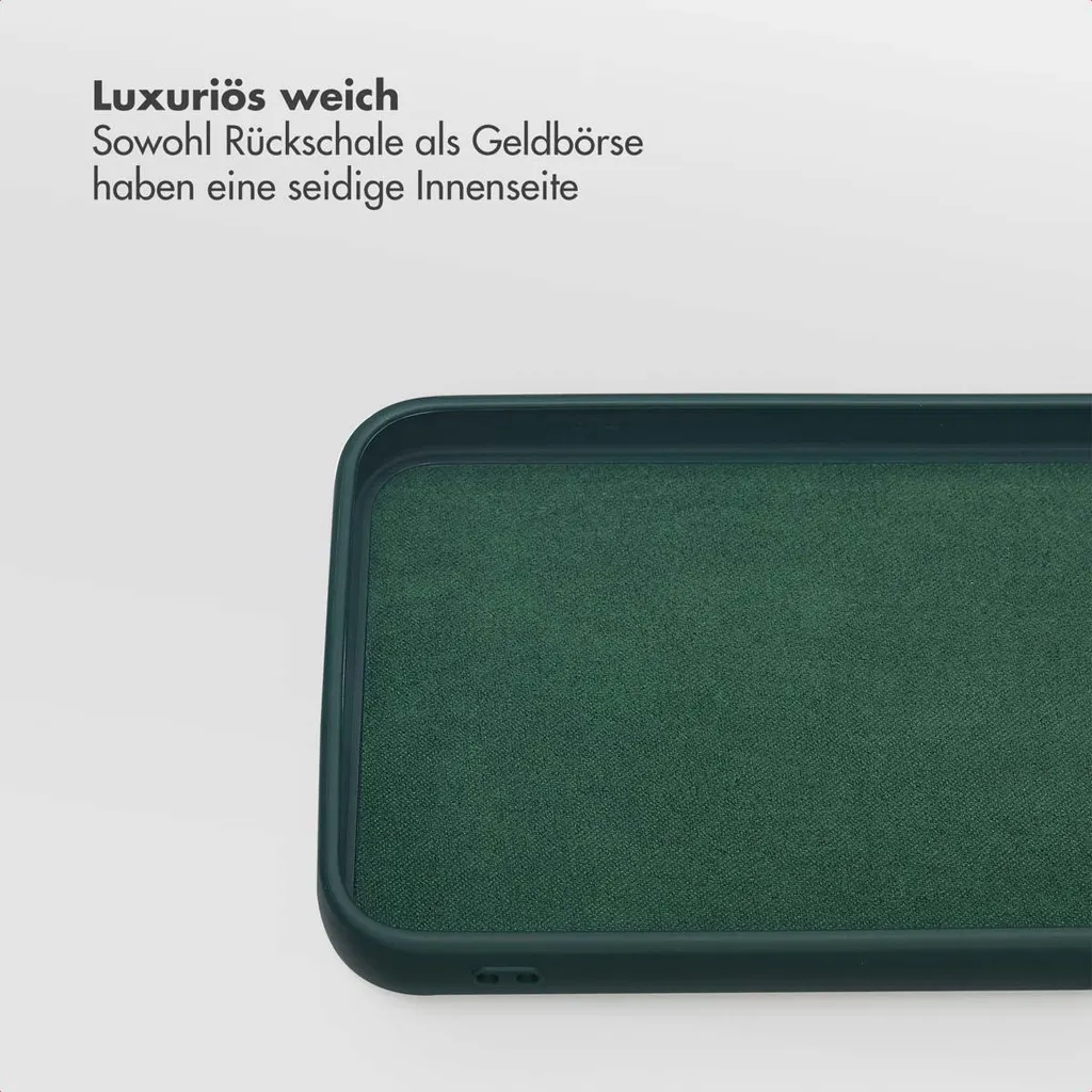 Selencia Olyn Samsung A55 A35: MagSafe e Design Verde Tech - 6