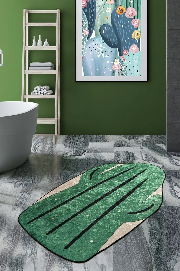 Tappeto Bagno Mijolnir Verde: Morbidezza per Tutta la Famiglia