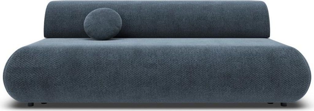 Dreisitzer-Schlafsofa mit Stauraum SURREY - blau