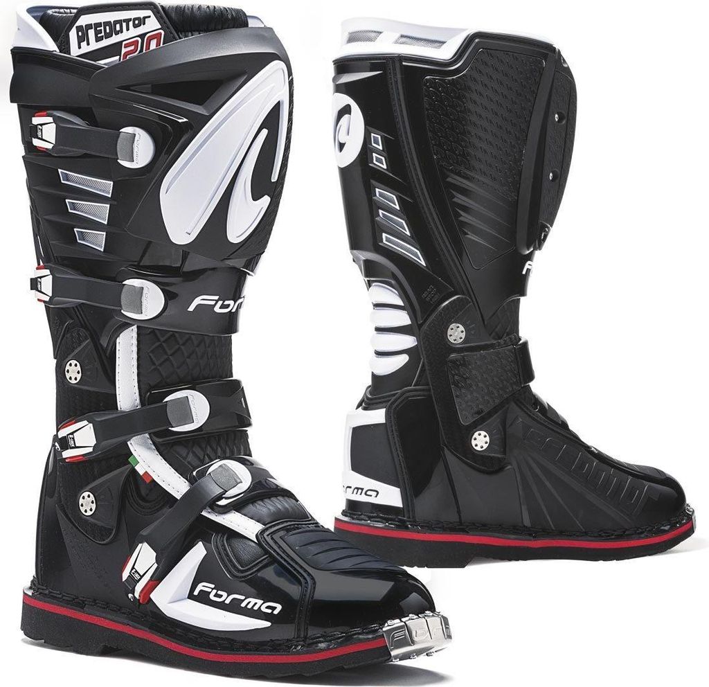Forma Predator 2.0 Motocross Stiefel, schwarz, 46