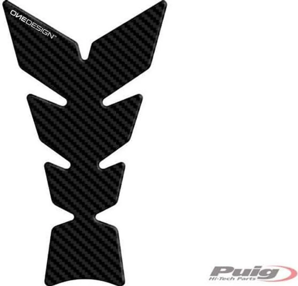 Autocollant de réservoir PUIG look carbone pour moto Honda NT650V