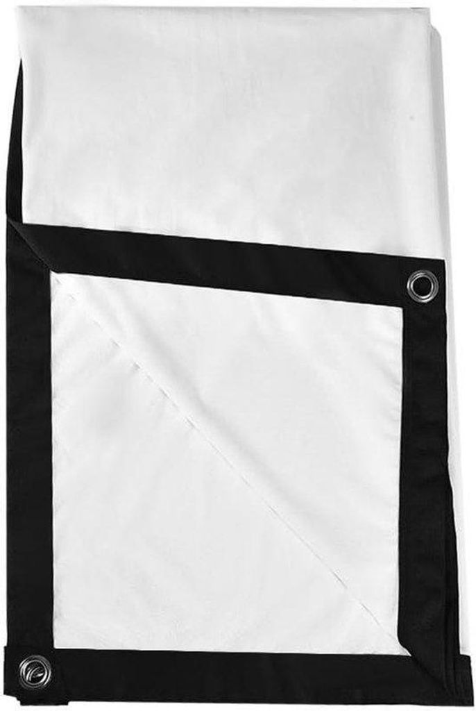 Ekran do kina domowego z funkcją zaciemnienia, 135 x 240 cm Zdjęcie produktu 
