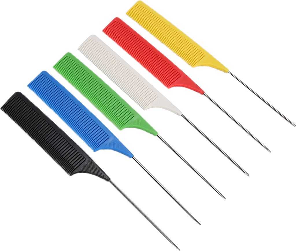 Rattenschwanzkamm,Toupierkamm,Professioneller Stylingkamm,Stylingkamm,Feinzahn-Toupierkamm