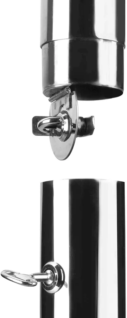Cendrier de Jardin Extérieur Inox Résistant Intempéries et Vent Lacor - 3